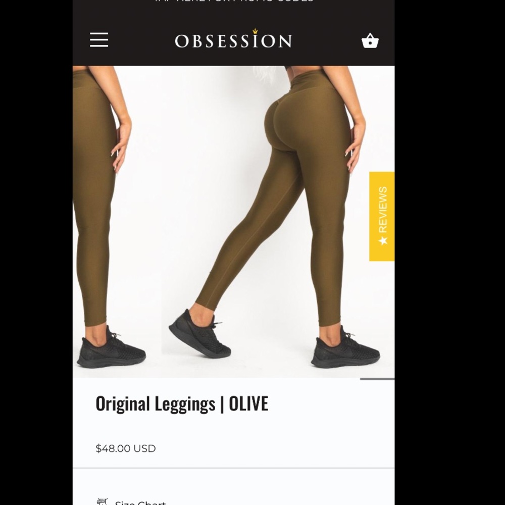 Obsession Shapewear Scrunch Butt Leggings - OLIVE